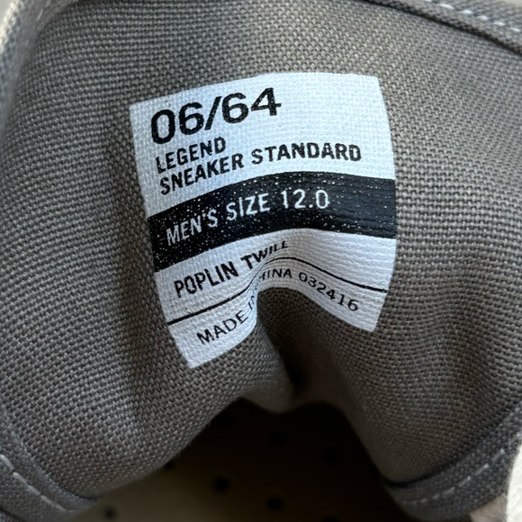 Men’s Seavees Legend 06/64 sneaker size 12 grey - Picture 6 of 6
